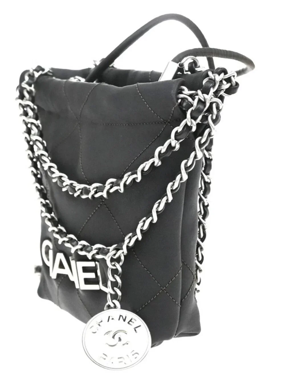 CHANEL leather has